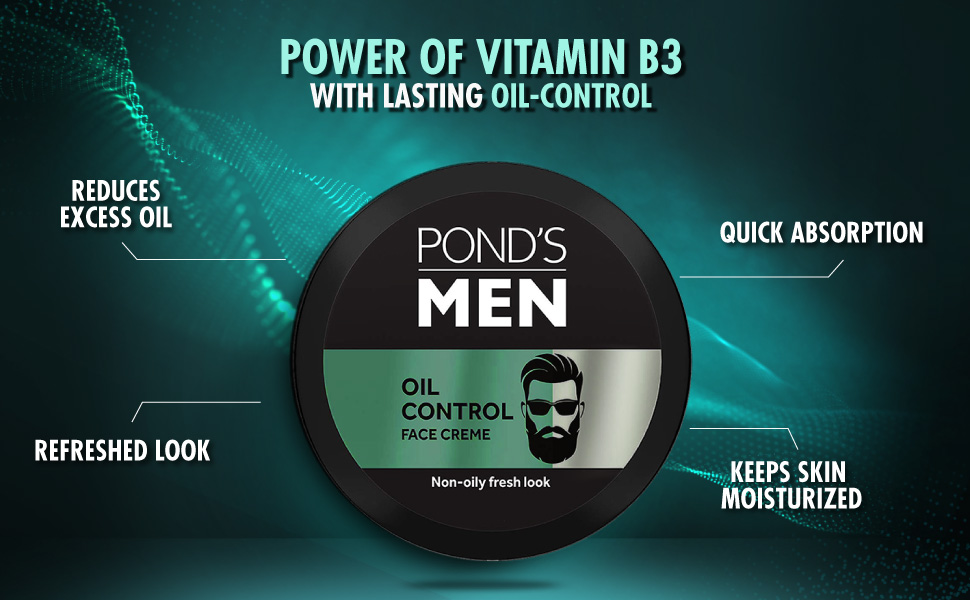 Pond's Men Oil Control Face Crème, 55 g