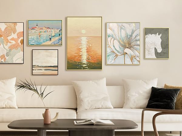 Amazon.com - Gold Floating Frame for 30x40 Canvas Paintings