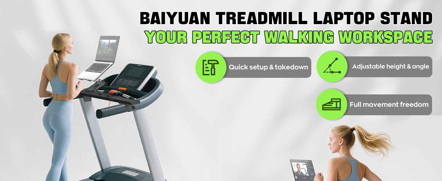 laptop stand for treadmill