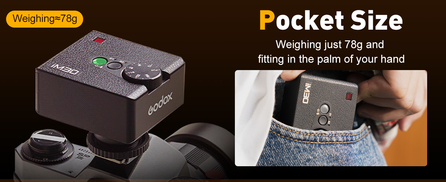 Godox IM30 Mini Camera Flash