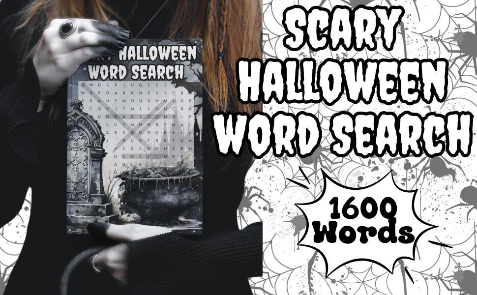 Scary Halloween Word Search