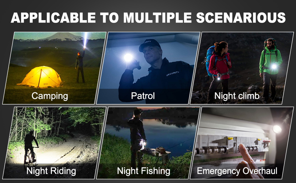 rechargeable flashlights