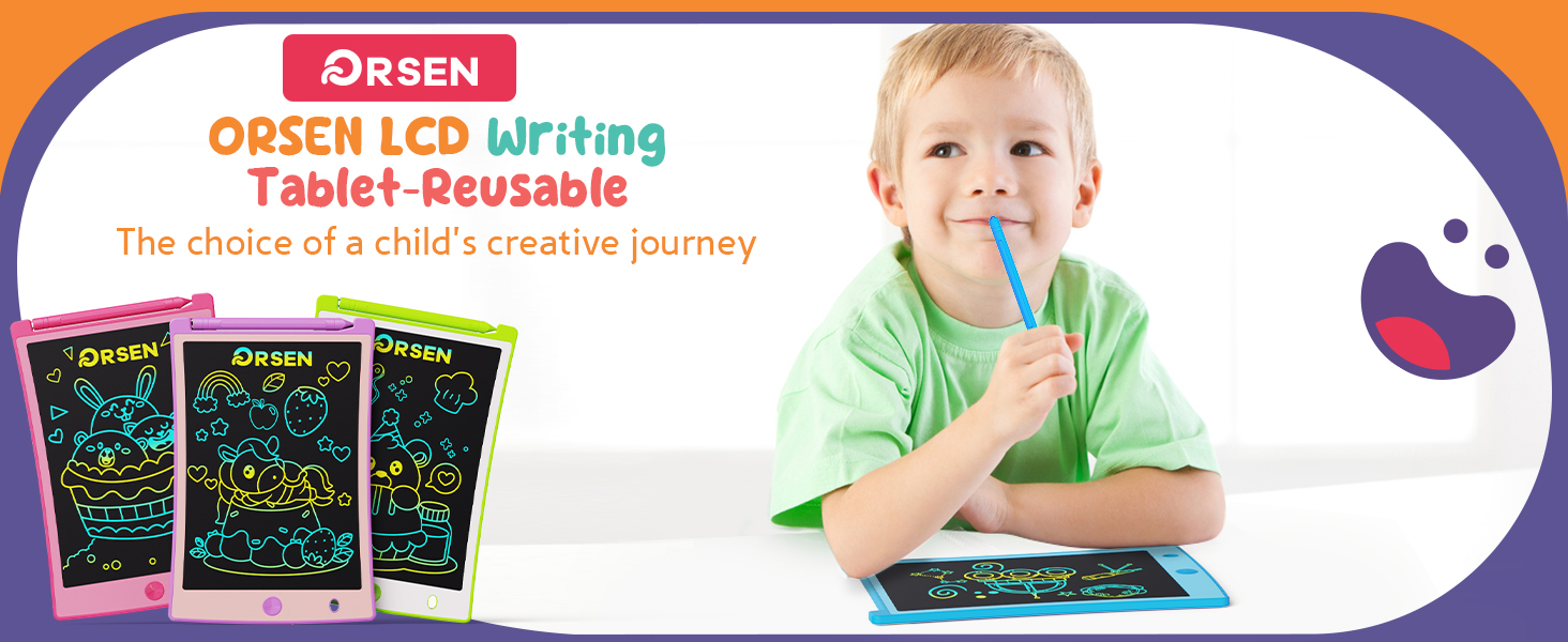 lcd writing tablet for kids