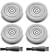 Head Shaver Replacement Heads Compatible with Skull Shaver Pitbull Gold PRO, Pitbull Silver PRO, ...