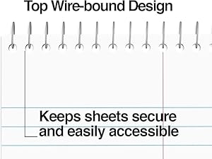  Staples White Paper Steno Pads, Gregg Ruled, 6" x 9", 12/Pack 