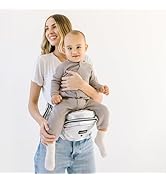 Tushbaby Safety-Certified Hip Carrier for Babies & Toddlers: Machine Washable Child Waist Seat fo...