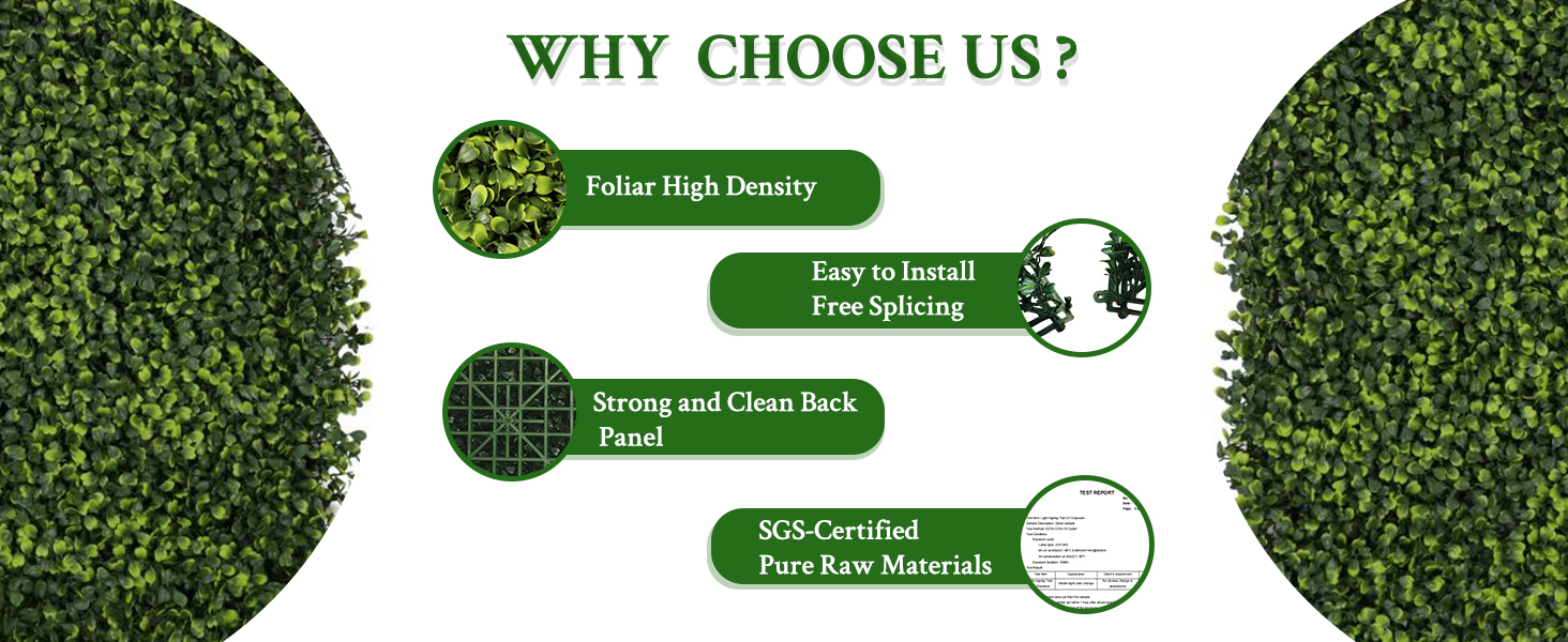 grass wall panels