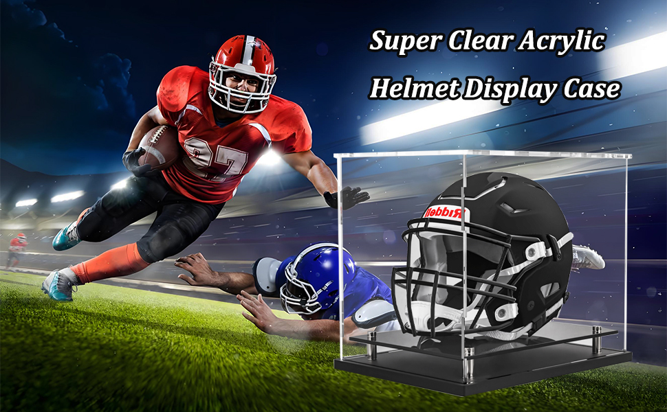 Football Helmet Display Case