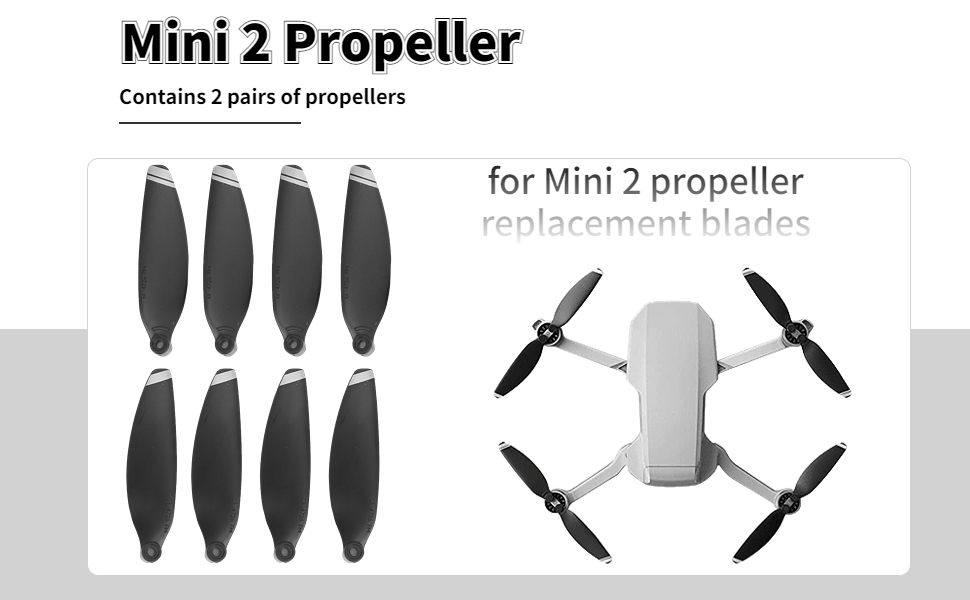 Propellers, LowNoise and QuickRelease Blades Props Accessories,for