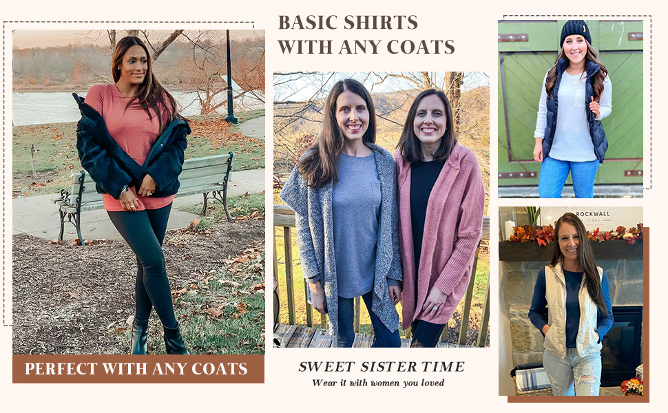 simple fall shirts for women