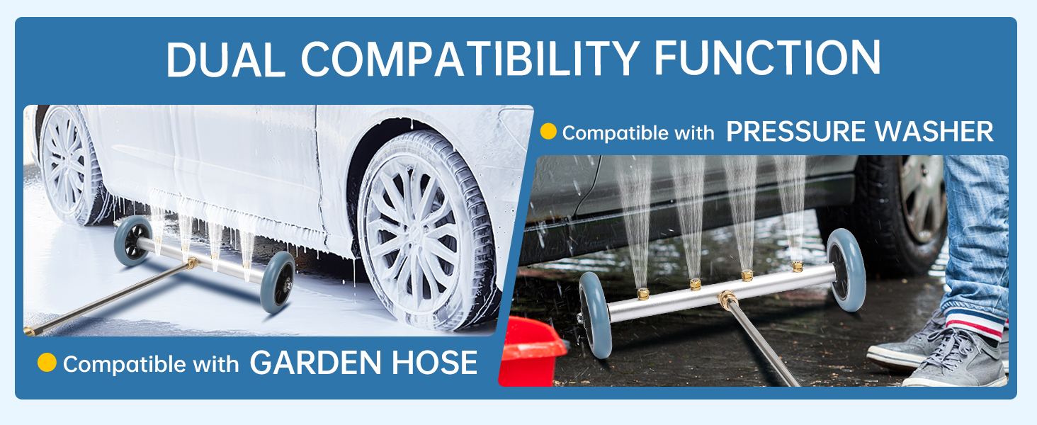 under carriage pressure washer