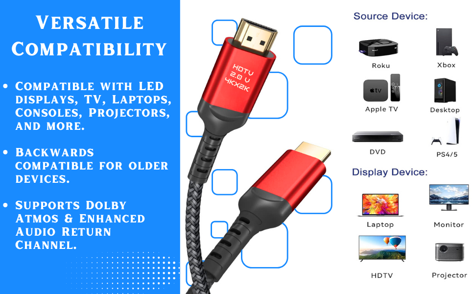 4k hdmi cable soundbar