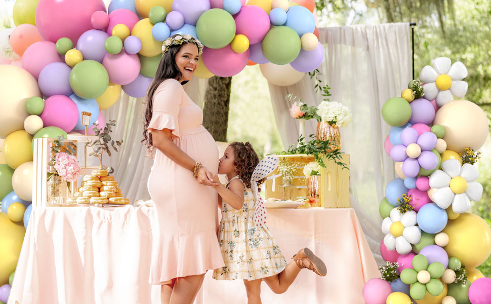 wildflower baby shower decorations