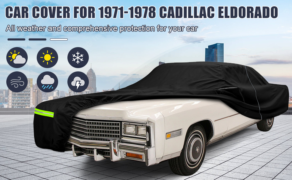 Waterproof Car Cover Replace for 19711978 Cadillac