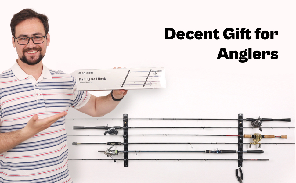 Fishing Rod Rack for Garage
