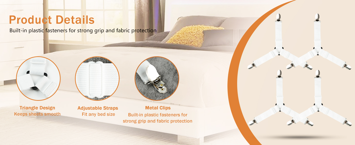 Bed Sheet Straps