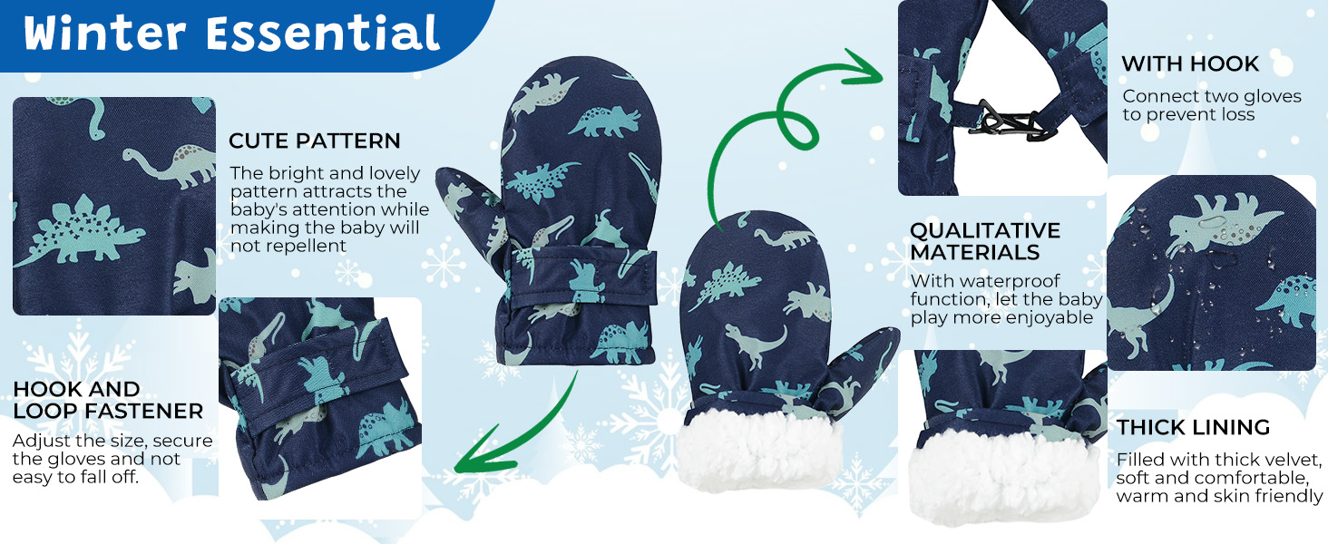 Kids Winter Mittens