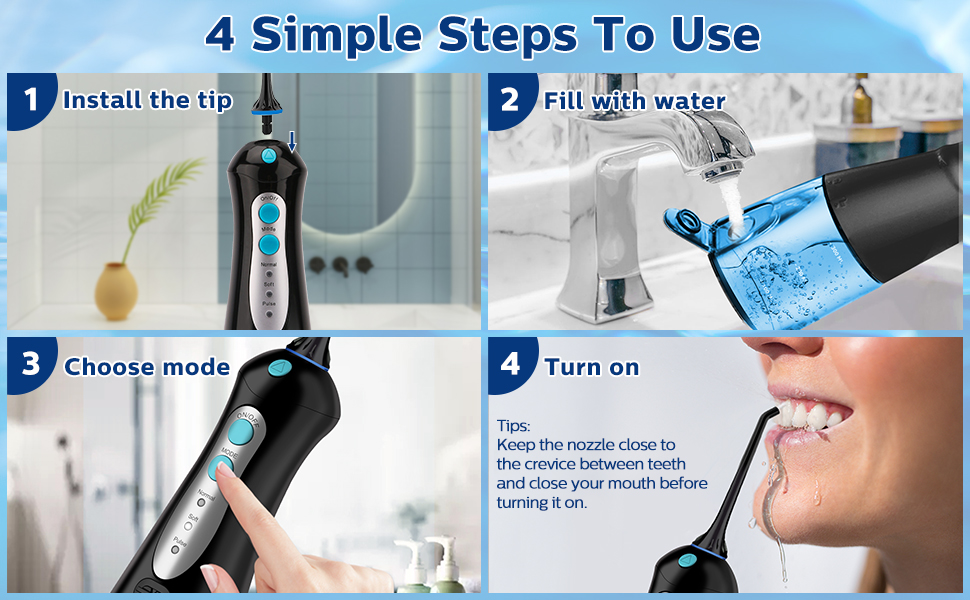 4 simple steps to use