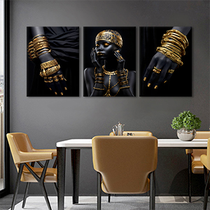 black woman wall art