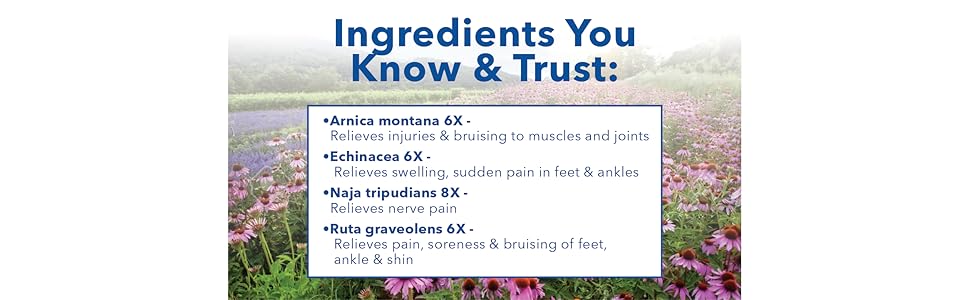 Topricin Foot Ingredients 