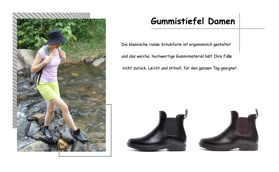Gummistiefel Damen A0042