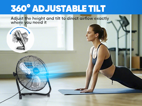 360° Adjustable Tilt