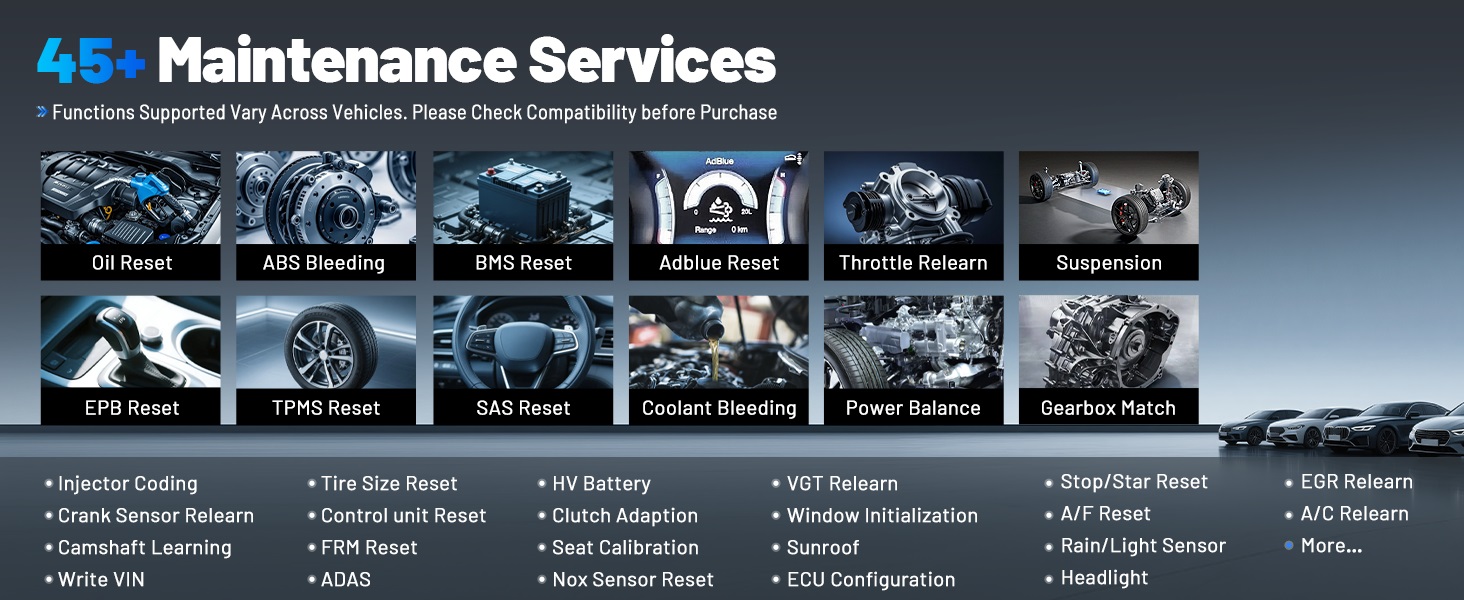 xtool d9s pro car diagnostic scanner with adaptations