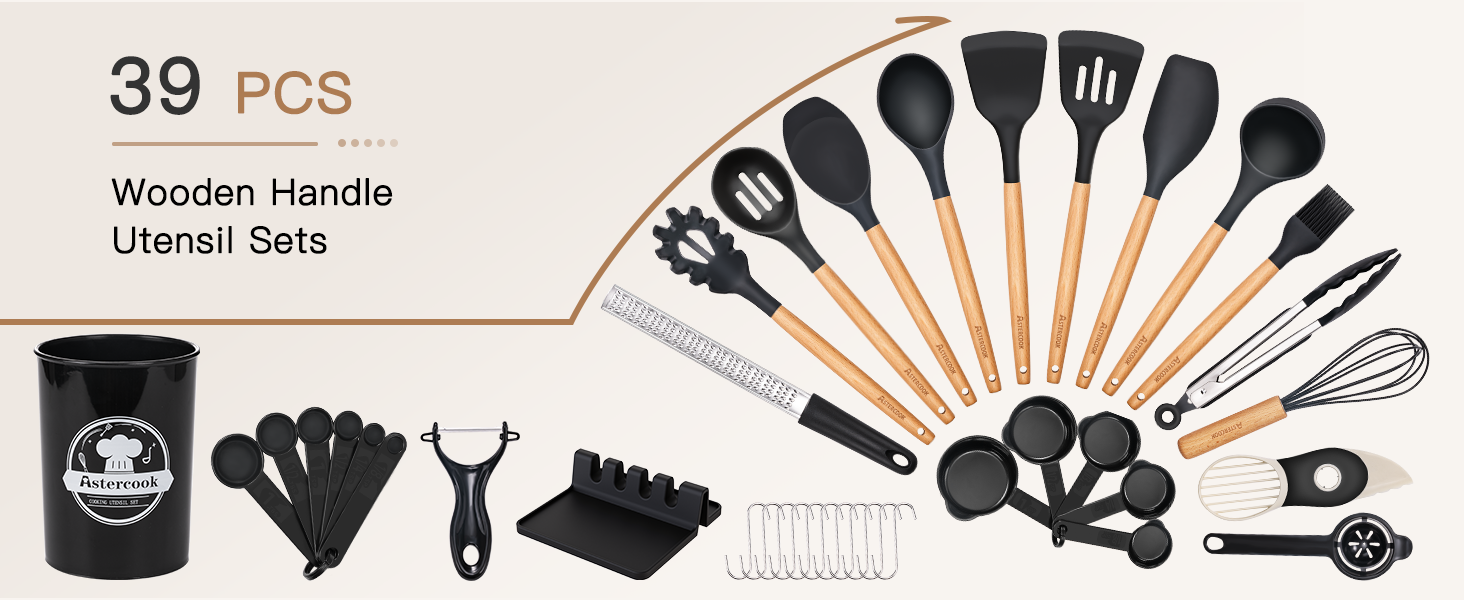 kitchen utensils set