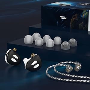 イヤホン TRN ORCA & KBEAR KB03 KBEAR KB03」 ゲーム向けに骨伝導ドライバーを強化。ベリリウム