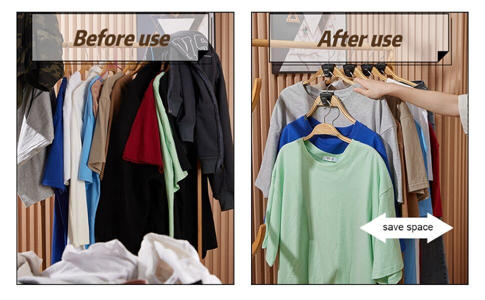 Space Saving Hanger Extenders for Clothes,Room Essentials