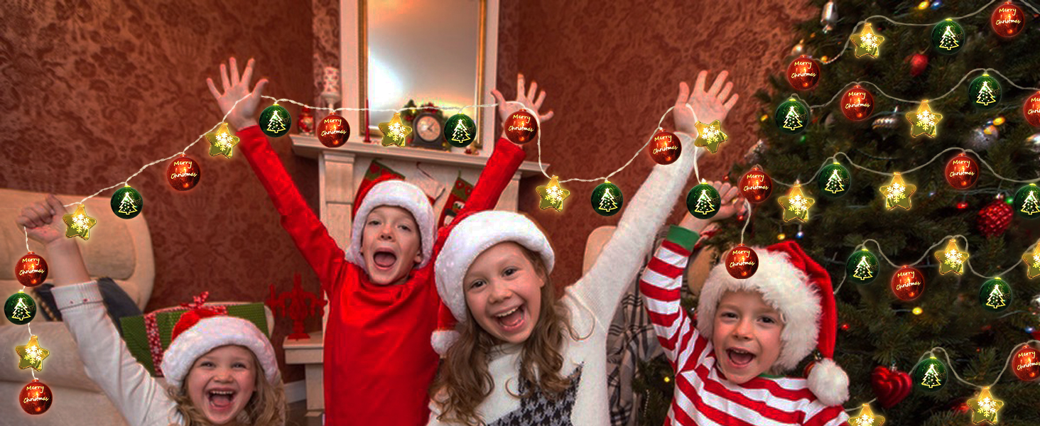 Christmas ball lights