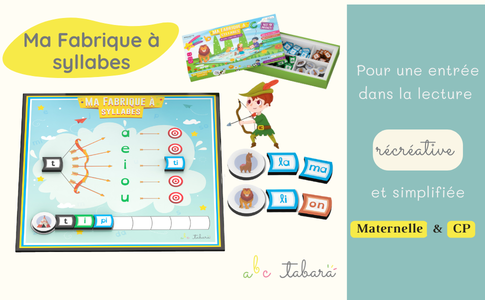 Jeu Ma Fabrique à syllabes