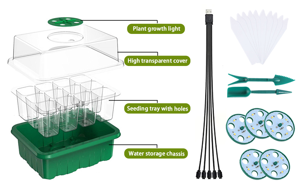Reusable Seedling Starter Kit