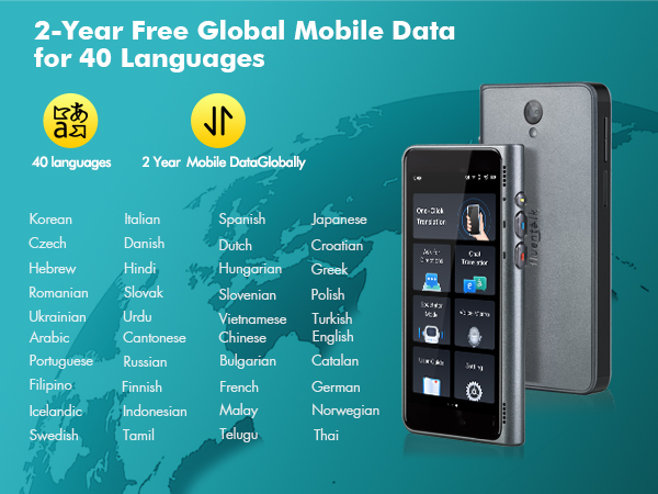 新品未開封 Fluentalk by Timekettle T1 Fluentalk T1 Mini Handheld Translator Device – Timekettle