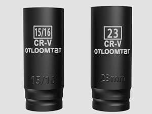 We use laser-etched markings on our sockets to make it easy to find the socket you need.