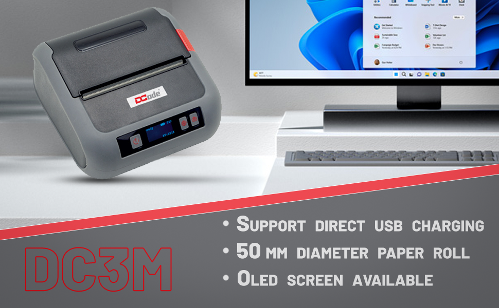 DC3M Mobile Label Printer Support System 