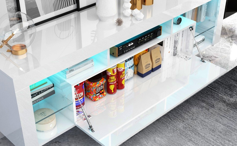 tv stand white
