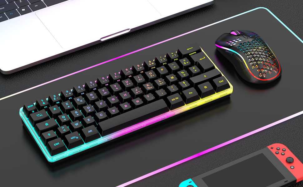 Teclado y ratón inalámbricos