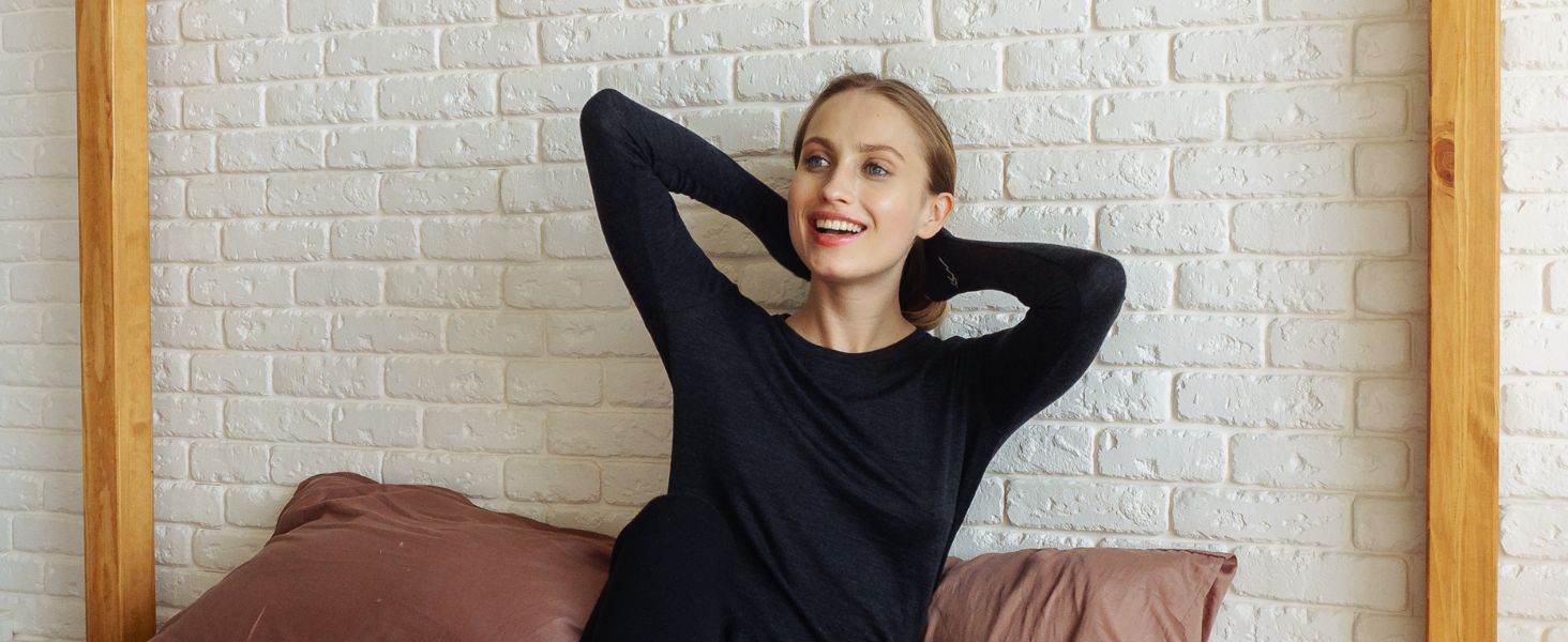 Merino.tech Merino Wool Base Layer Women 100 Merino Wool Midweight