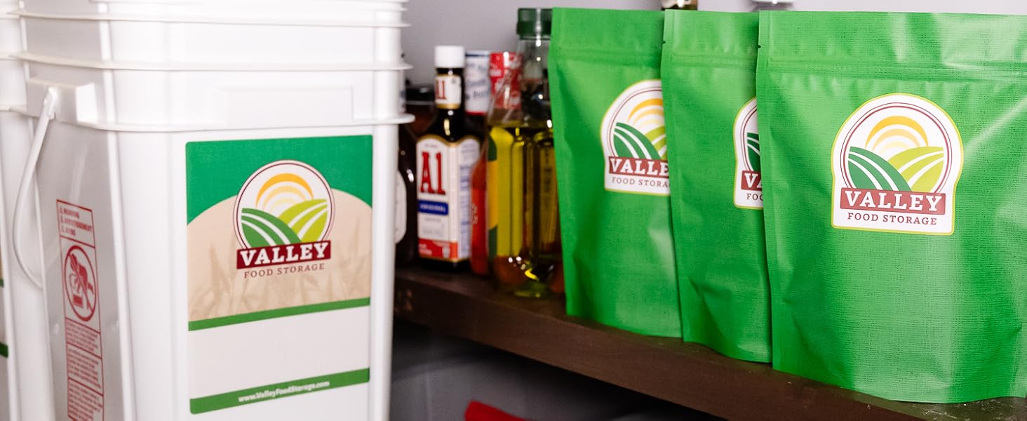 Freeze Dried Sweet Corn 10Bag Bucket, 56 Oz Premium Emergency Food Supply 25 Year