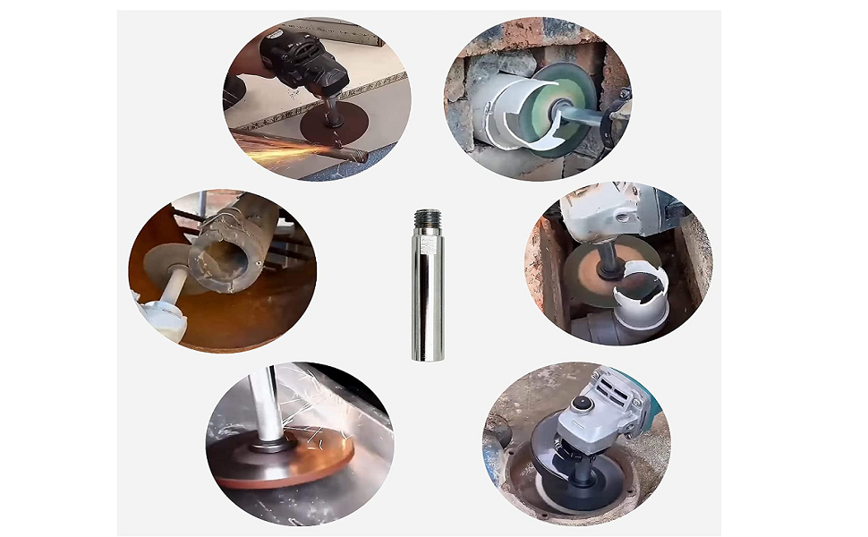 5/8"11 Angle Grinder Extension Shaft for 41/2Inch Angle Grinder