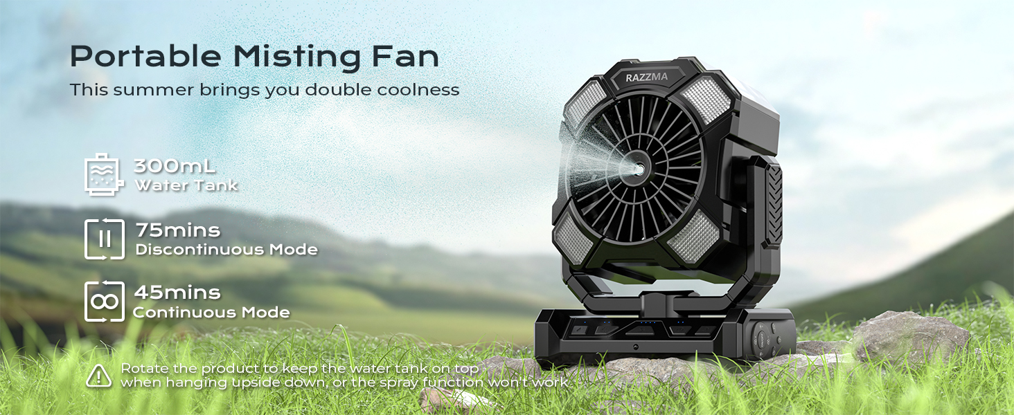 misting fan
