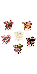 flower hair clips