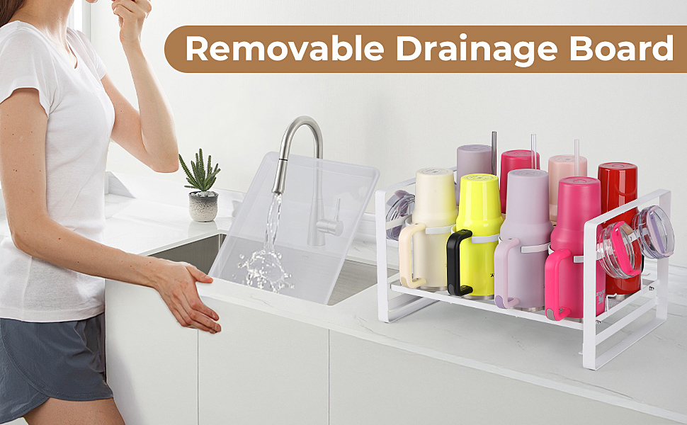 water bottle organizer for cabinet