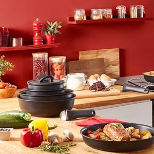 Tefal Ingenio Unlimited On Lot de 2 Poêles 22/26 cm + Poignée amovible | Induction | Fabriqué en France | L3959843 9657511e C570 4ffe A5c2 0d0f09dcfcc1. CR0,0,630,630 PT0 SX300 V1