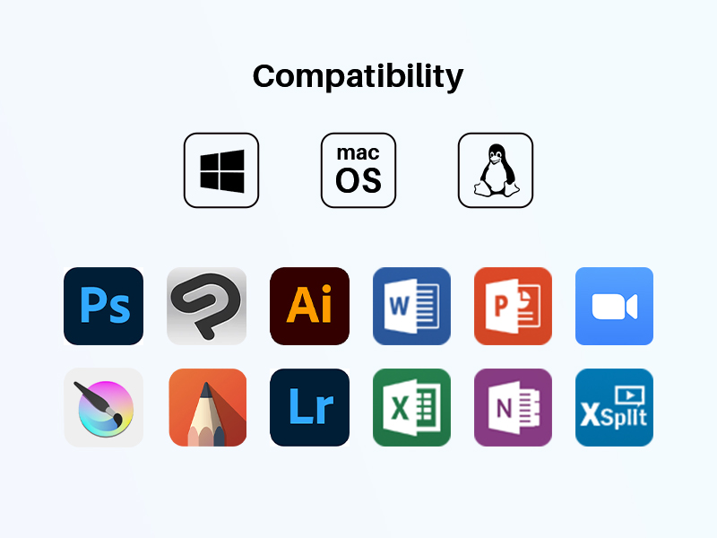 HUION Drawing Monitor KAMVAS Pro 13 Pen Display