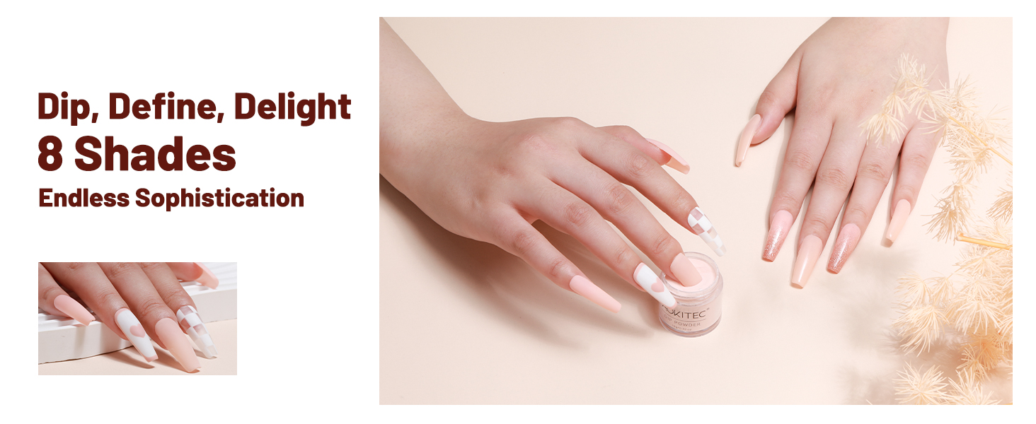 dip powder nail kit dipping powder french nails nail art dip acrylic nail kit