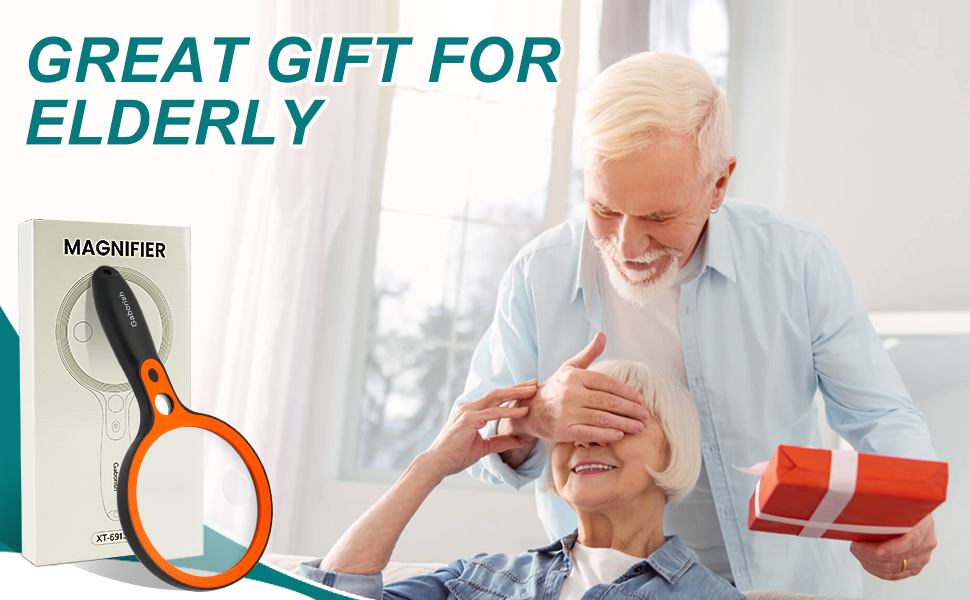 magnifying glass for seniors reading