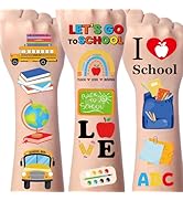 Yoyuspy Back to School Tattoos Temporary Stickers - Yoyuspy 200+ Back to School Temporary Tattoo ...