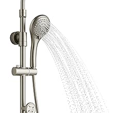 Amazon.com: Lanikai Rain Shower Head with Handheld Spray